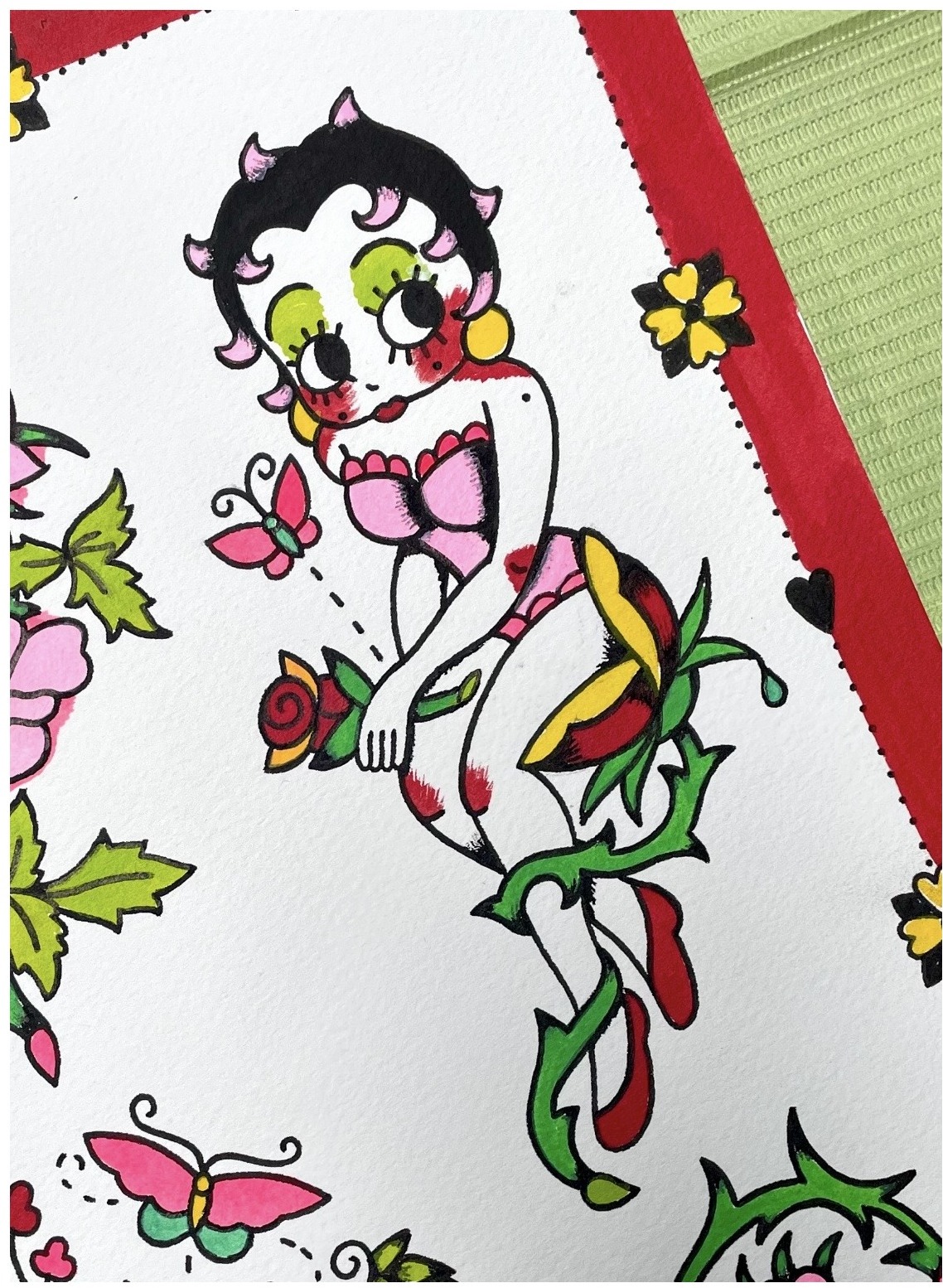 Betty in rose