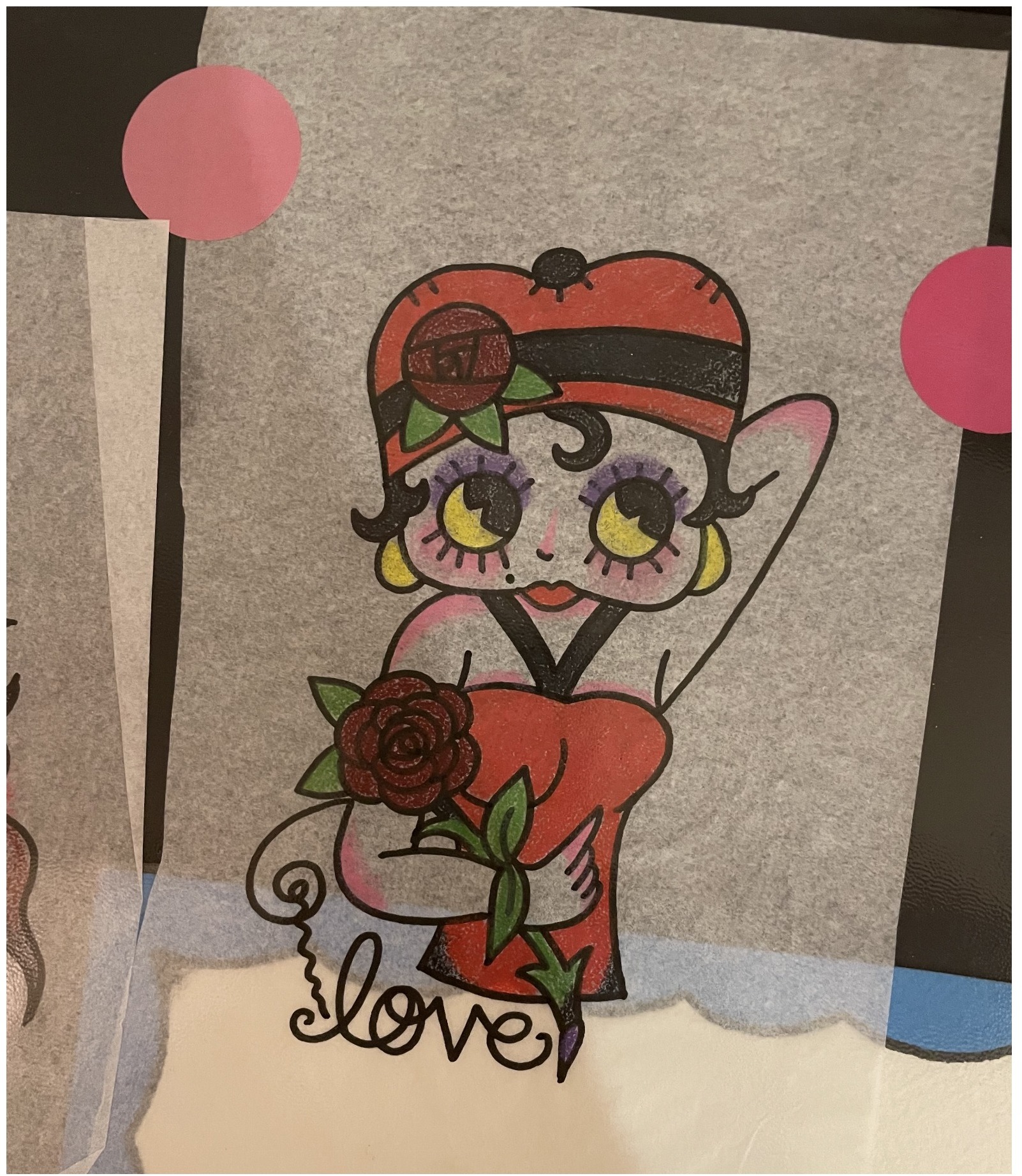 betty boop redroselove