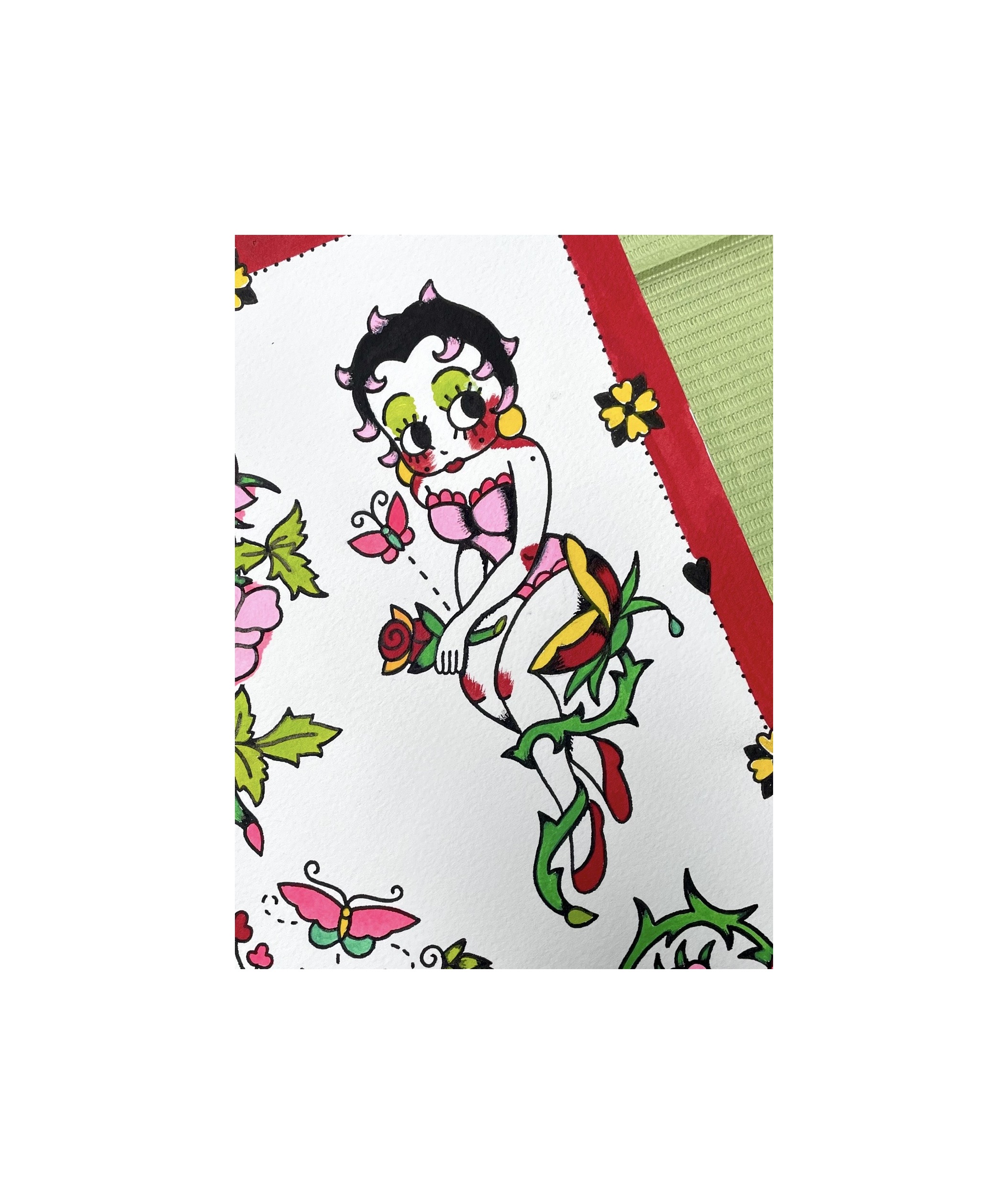 Betty in rose