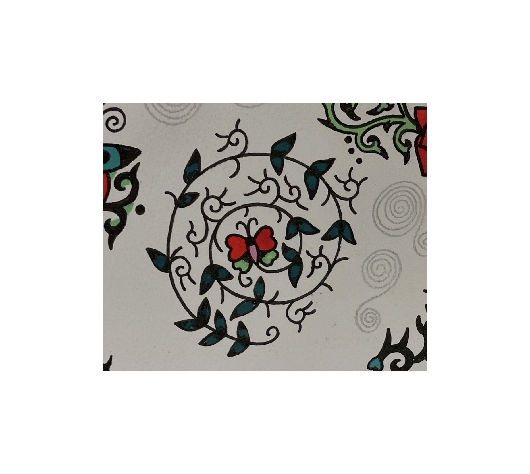butterfly spiral