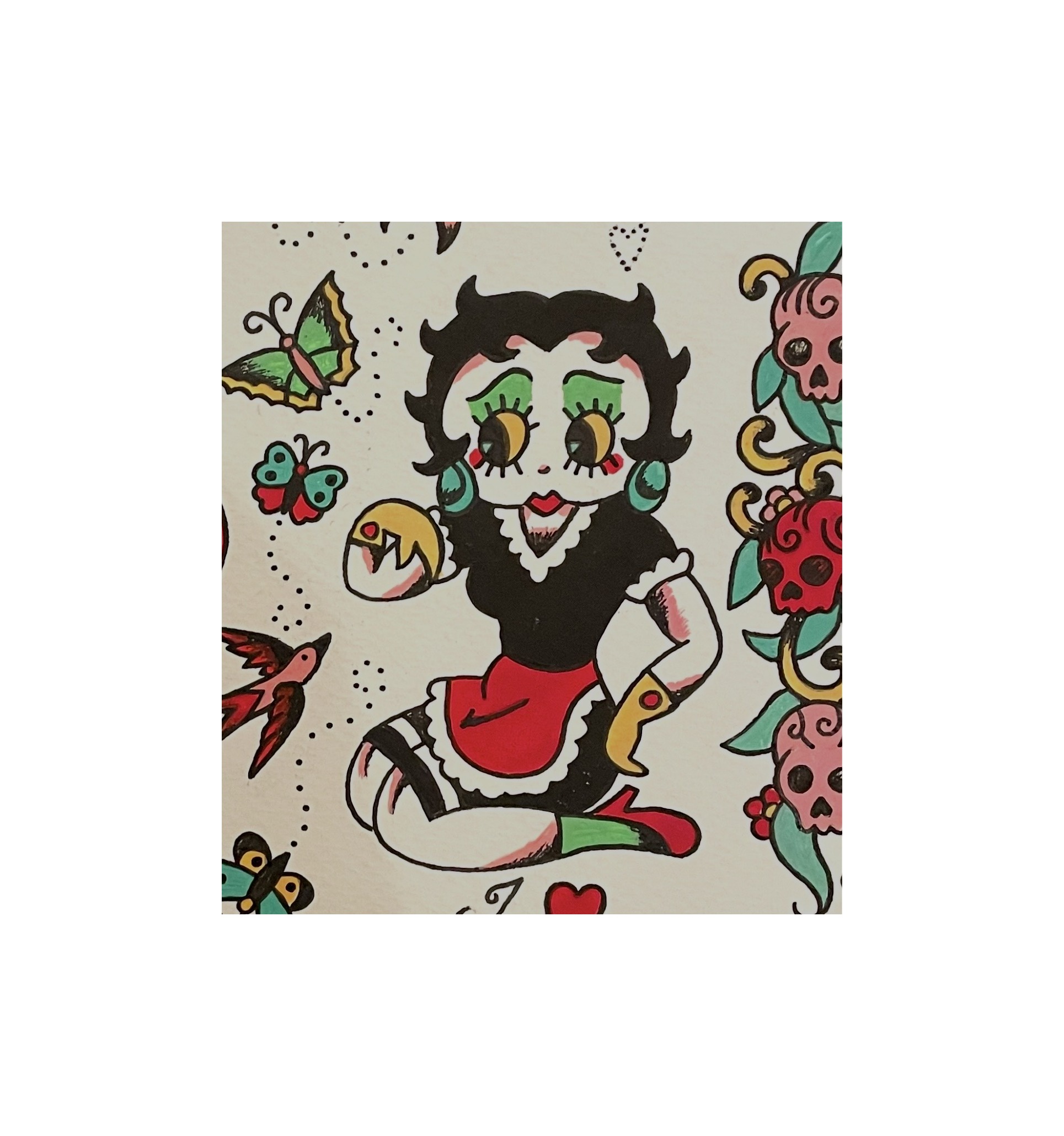 Betty at work