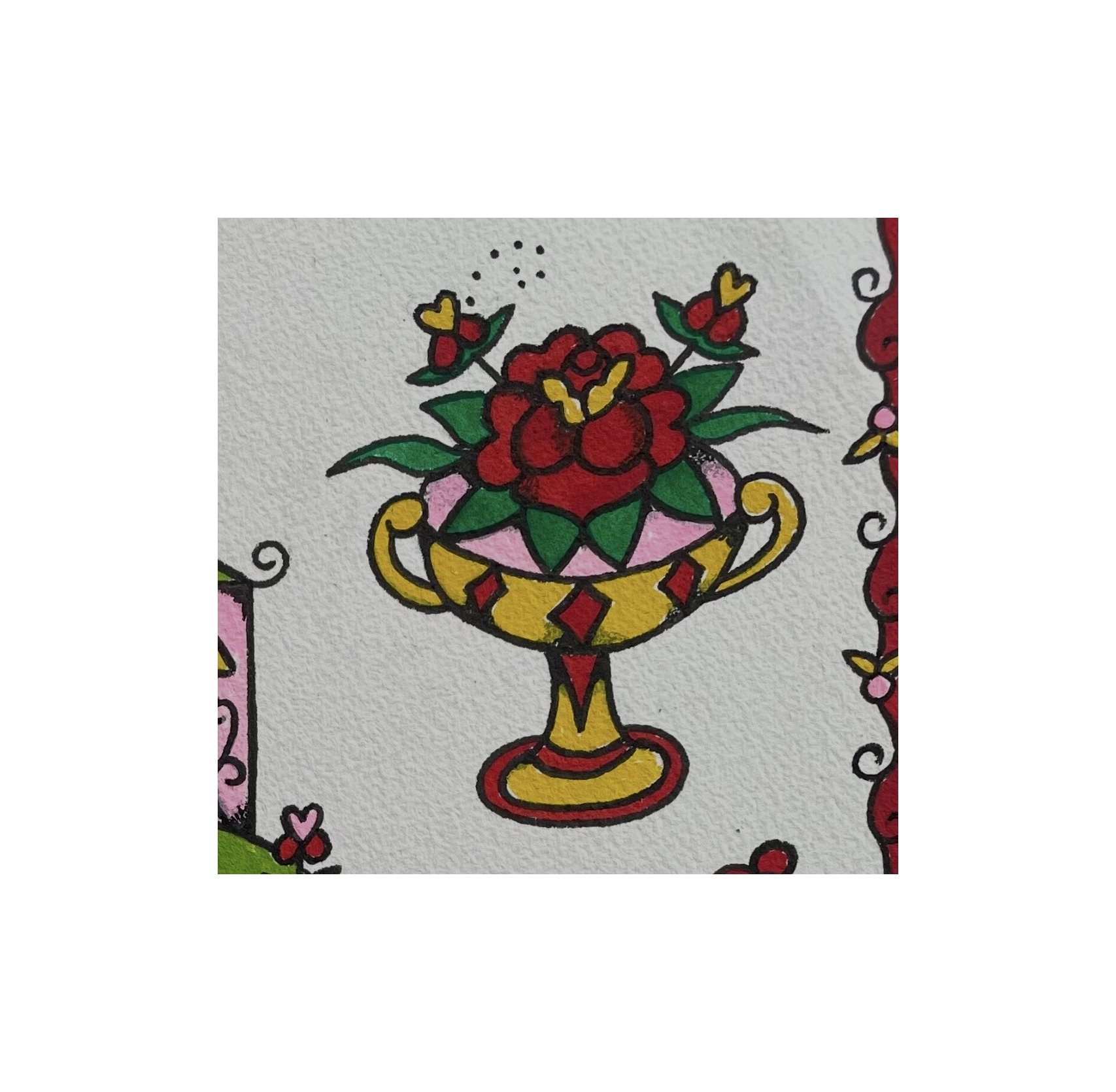 rosebud vessel