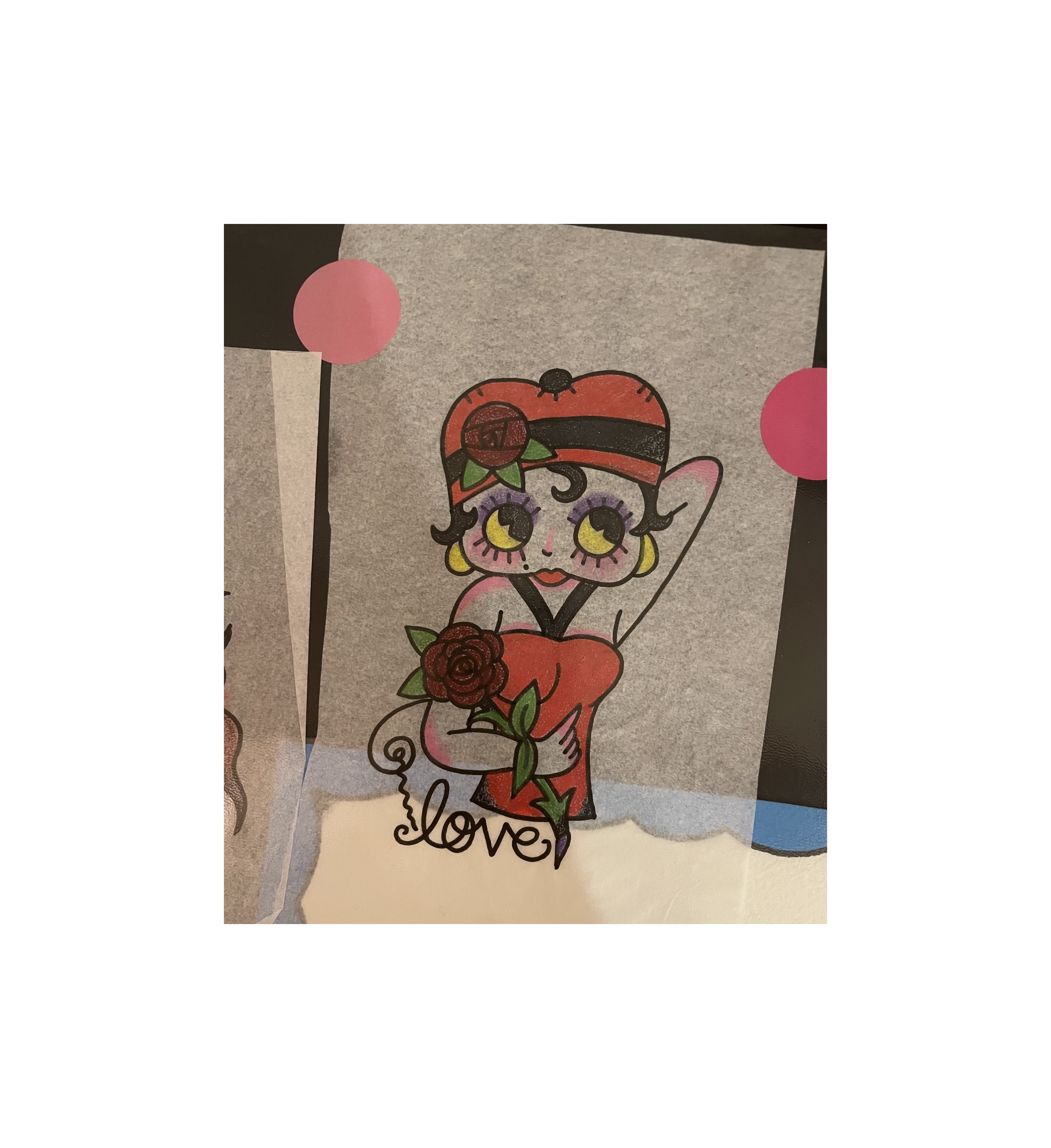betty boop redroselove