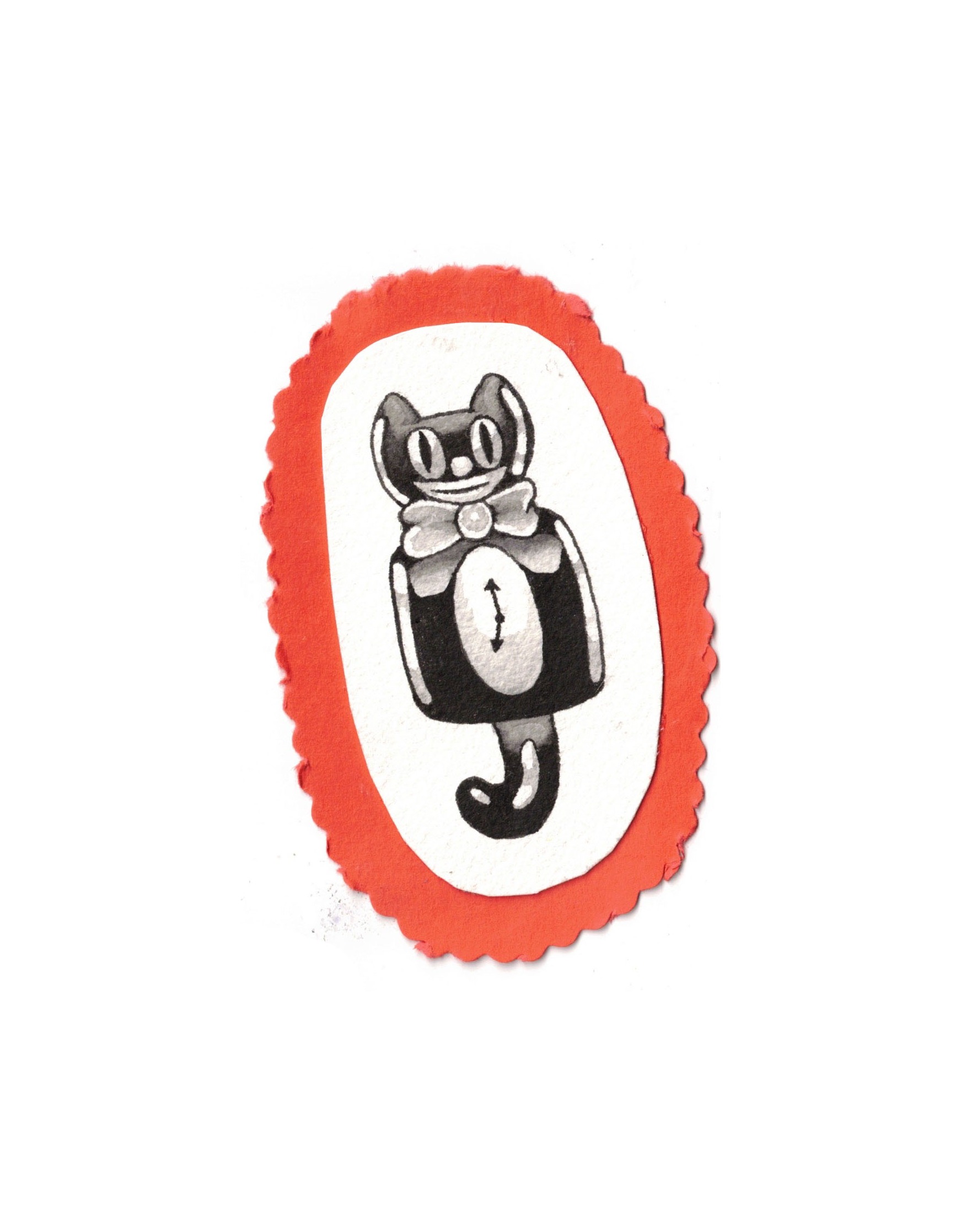 cat clock
